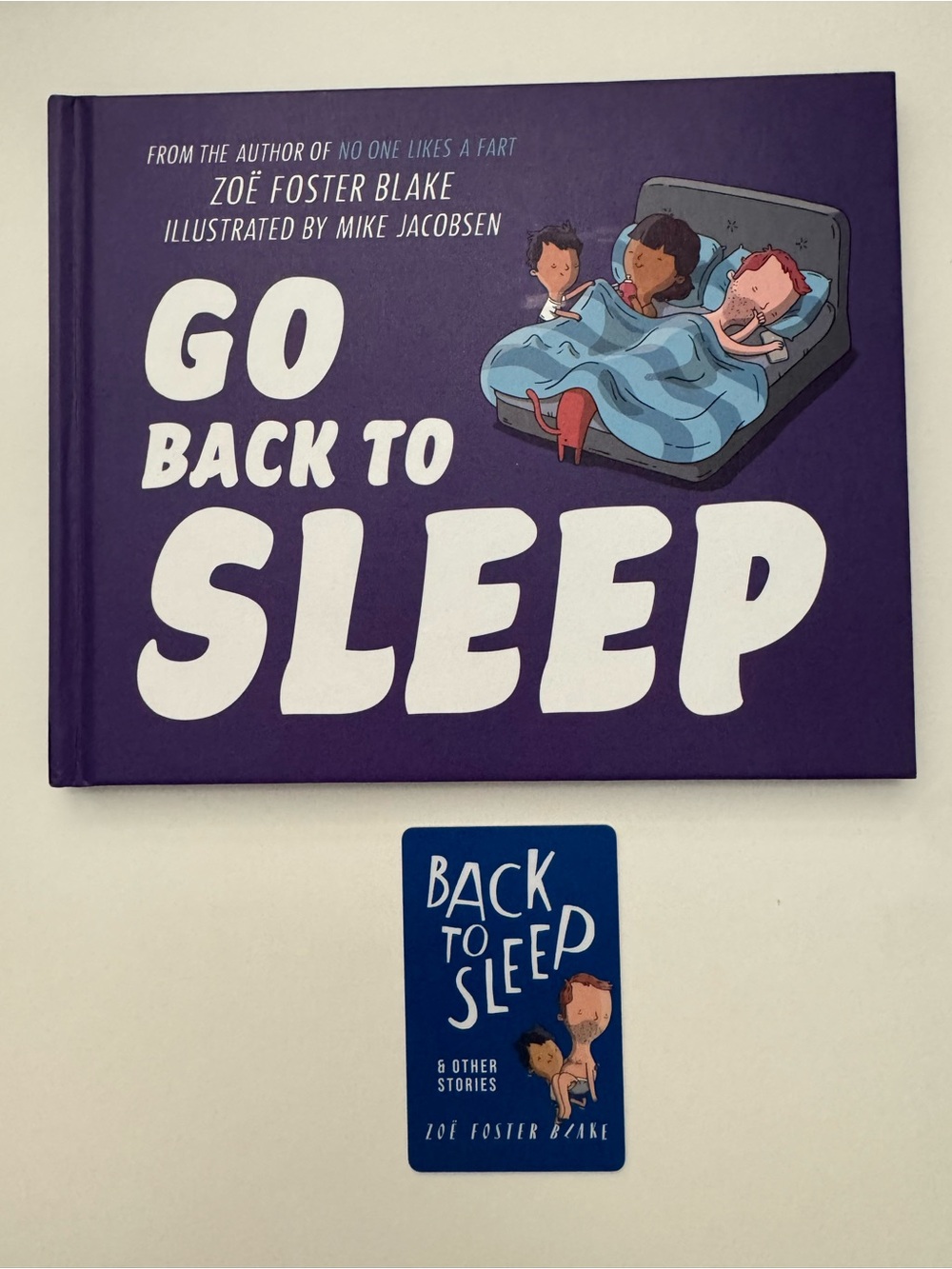 Go Back to Sleep by Zoe Foster Blake - AudioCard and Hardcover Book